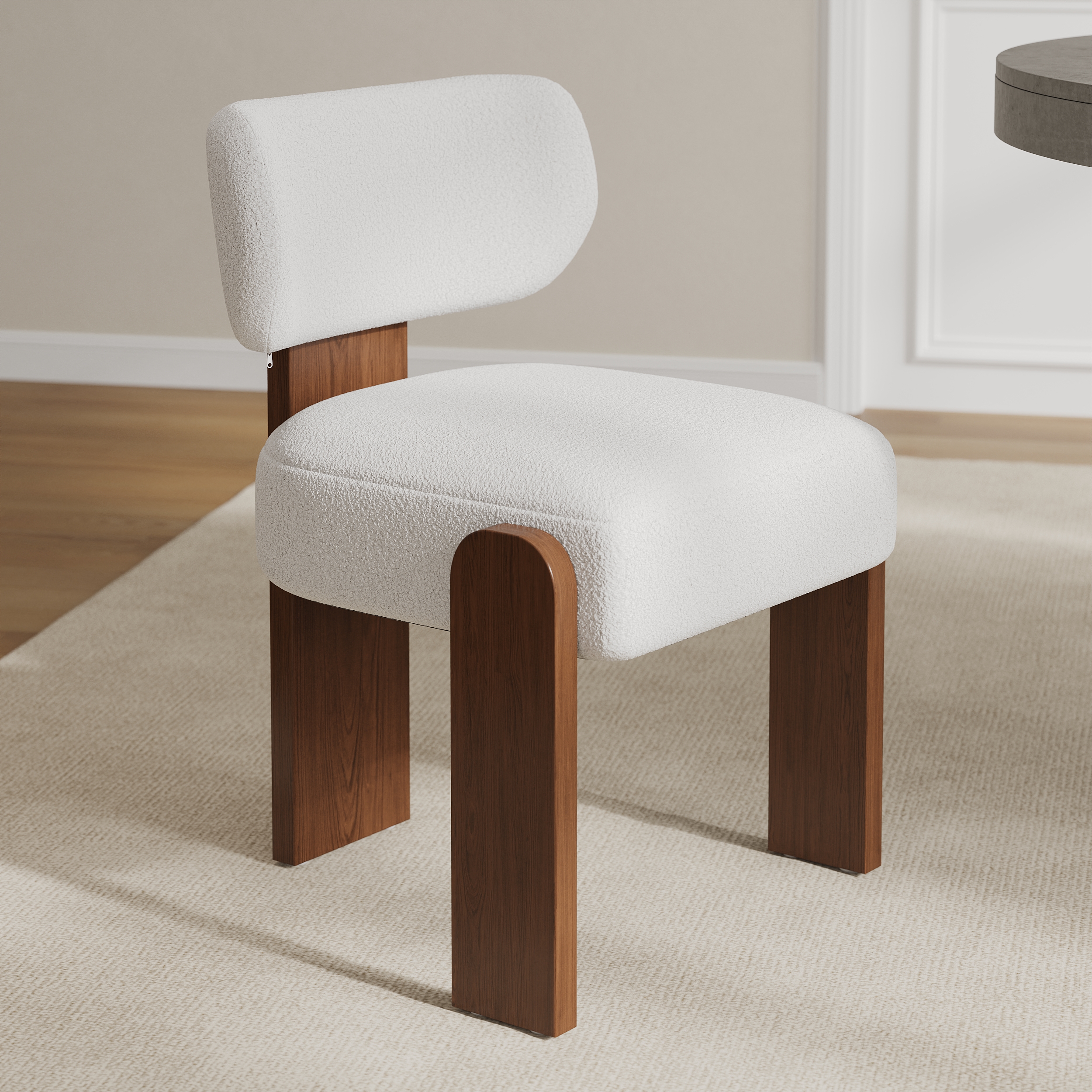 Mid-Century Modern Wood Dining Chairs - Alternate View
